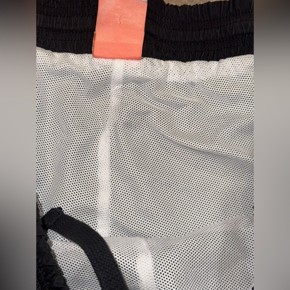 NIKE THE ATHLETIC DEPT. WOMEN'S LINED BLACK TRACKPANTS SIZE L ELASTIC WAIST - Picture 8 of 13